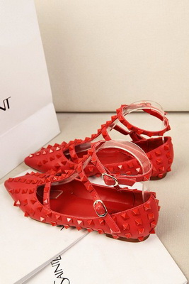 Valentino Shallow mouth flat shoes Women--082